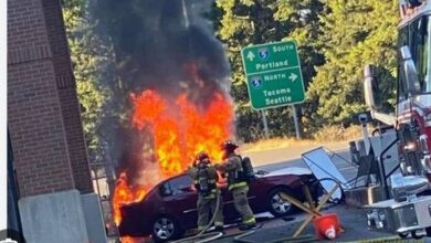 JBLM Accident Today: Driver Killed In Collision With Robbery Suspects