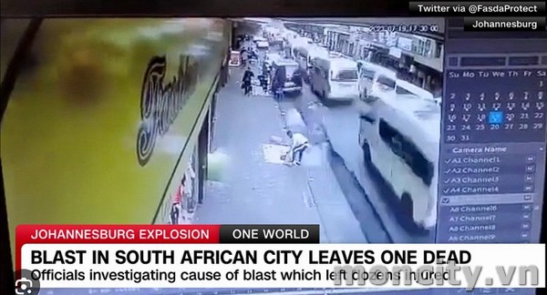 Johannesburg Explosion Video: CCTV Footage Captures Terrifying Moment of the Gas Explosion