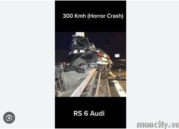Audi Rs6 Crash: Tragic Accident On The Autobahn