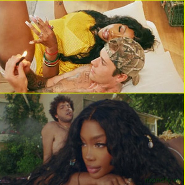 SZA And Justin Bieber Music Video
