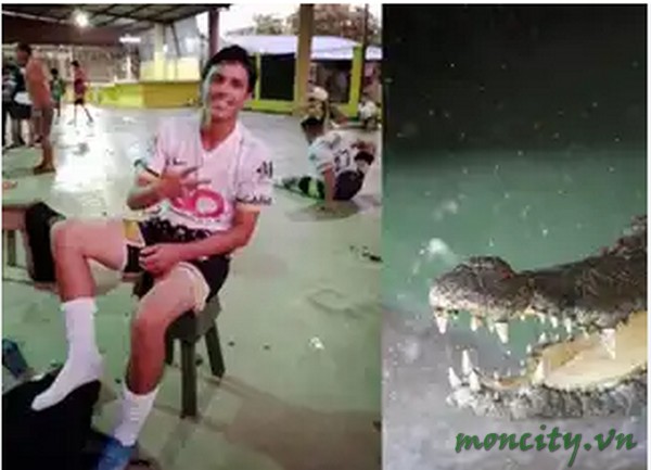 Costa Rica Soccer Player Crocodile Video
