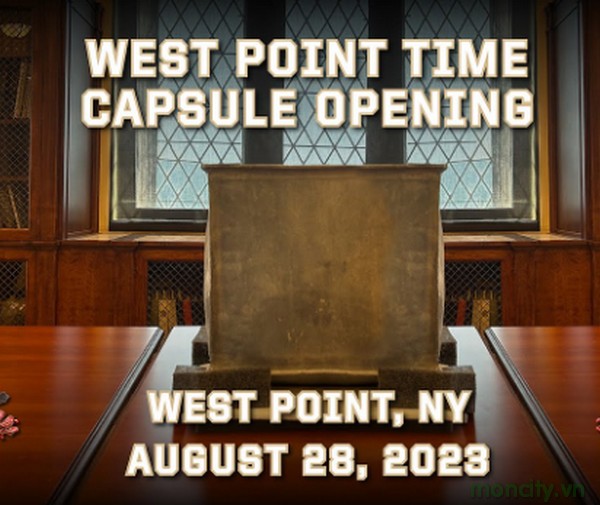 The incident details a time chest at West Point from 1829