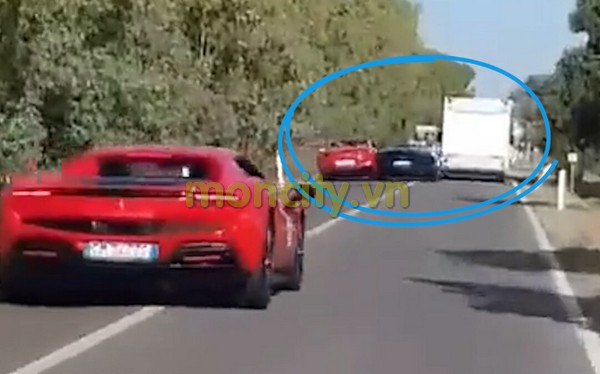 Video Accident Ferrari Sardaigne