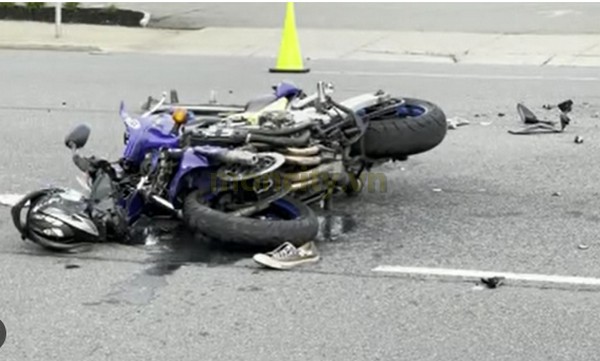 Motorcycle Accident Today in North Of Vancouver